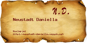 Neustadt Daniella névjegykártya